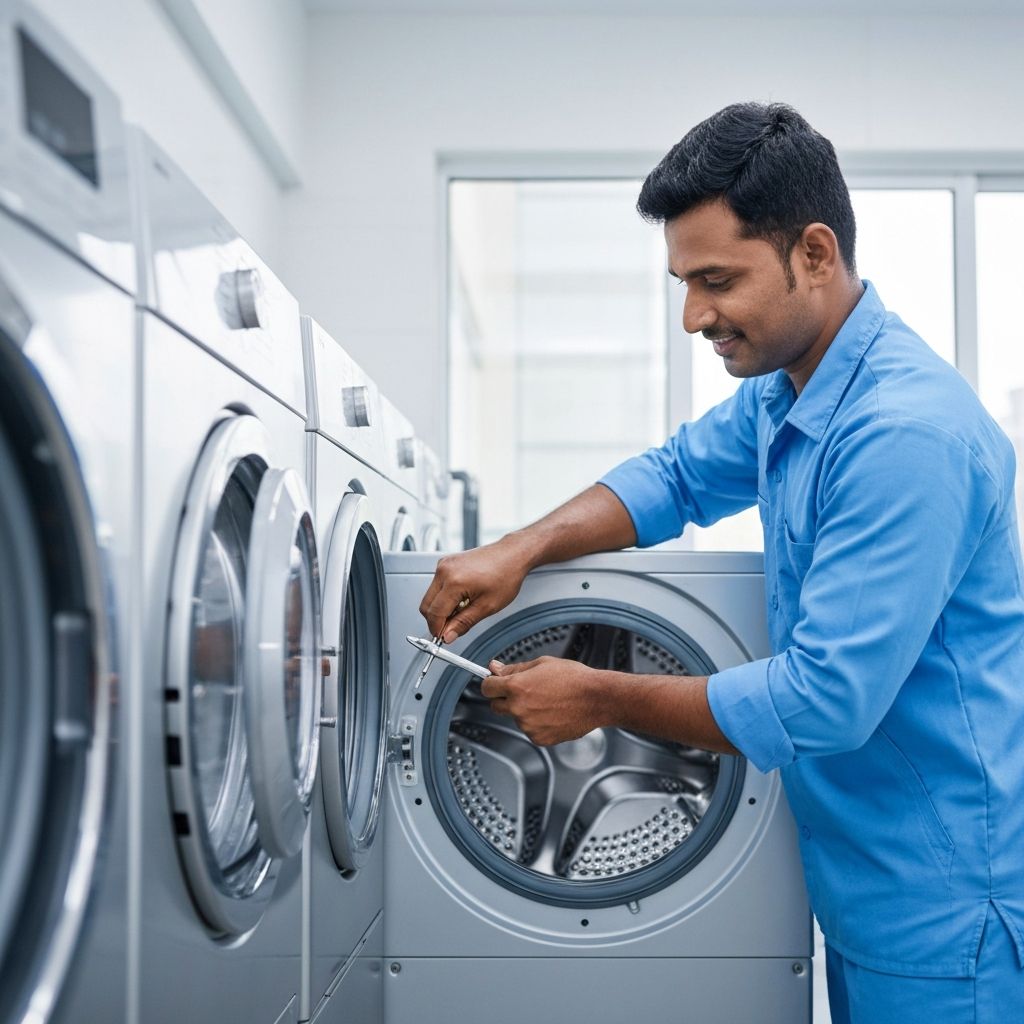 Washing machine repair by Ronak Electronic
